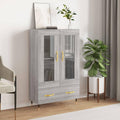 Die Vitrine misst 69.5 x 31 x 115 cm