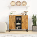 Sideboard mit den Massen 90 x 33 x 75 cm in Naturbraun