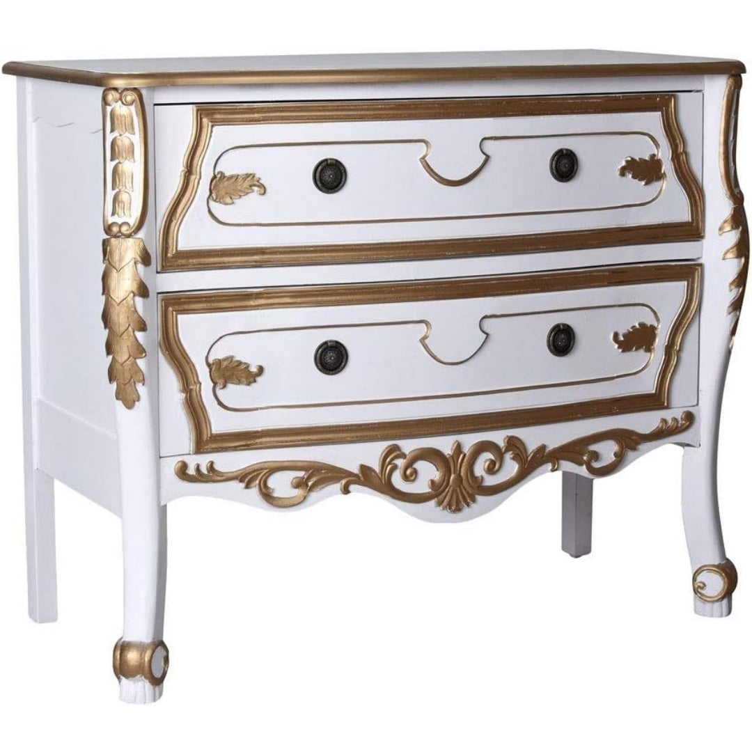 Reliefstrukturen an dem Sideboard mit den Massen 80 x 96 x 43 cm