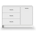 Sideboard mit Schubladen, matten Oberflaechen und geschlossenem Stauraum