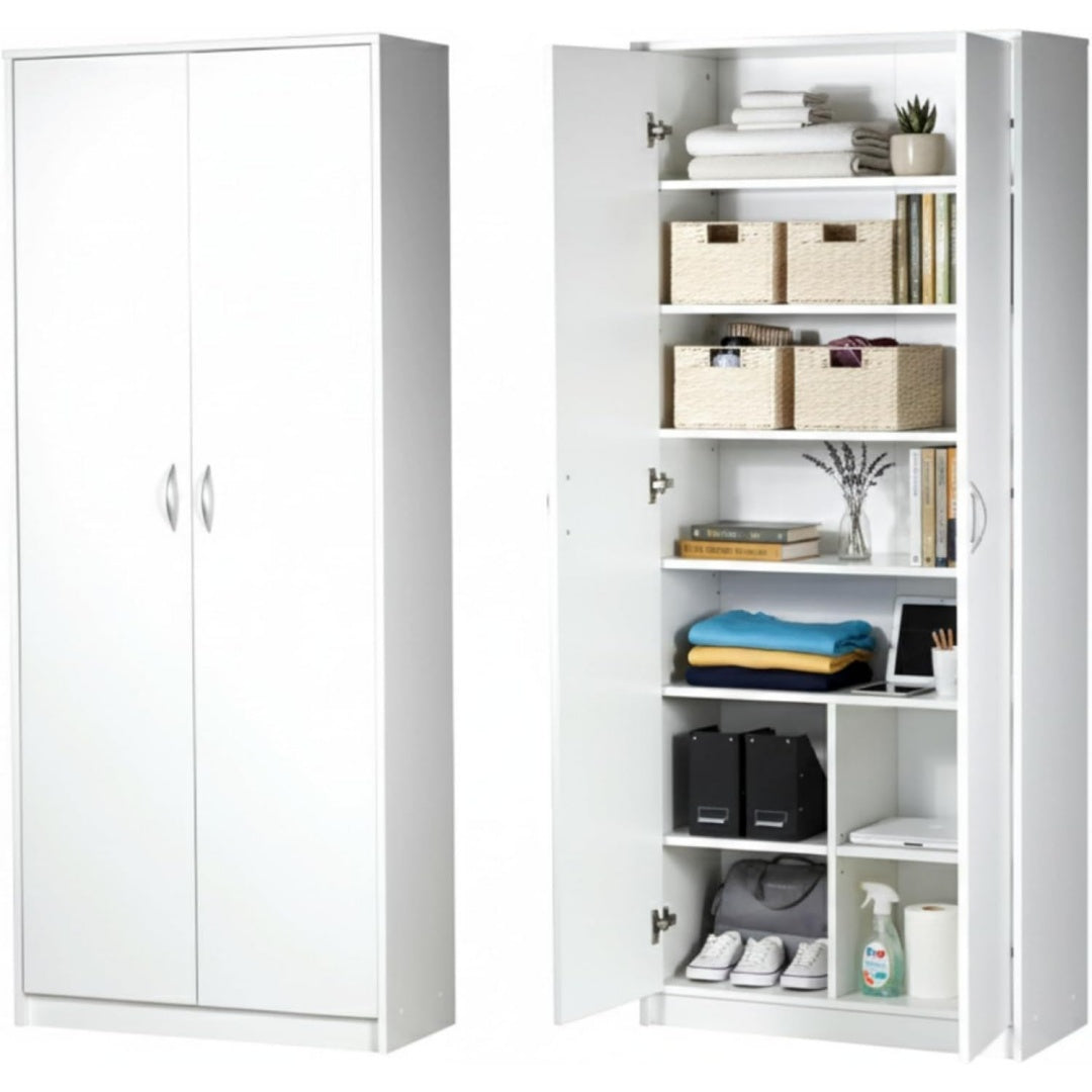 Das Sideboard misst 52 x 35 cm in Weiss