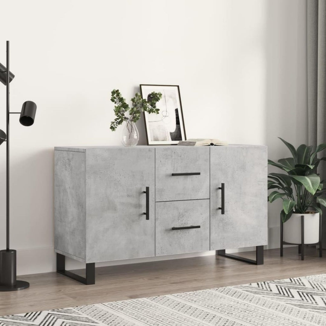 Sideboard mit den Massen 100 x 36 x 60 cm in Betongrau