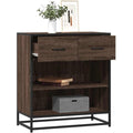 Sideboard mit den Massen 68 x 35 x 76 cm in Eichenbraun