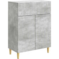 Sideboard mit den Massen 66 x 34.5 x 90 cm in Betongrau