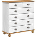 Das Sideboard nimmt mit 91 x 40 x 95.5 cm Gestalt an