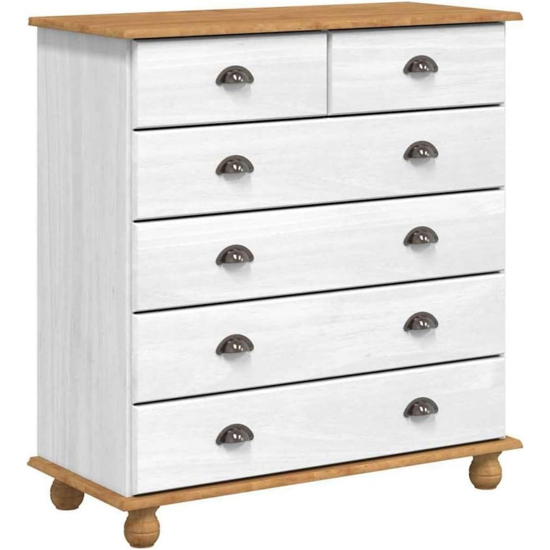 Das Sideboard nimmt mit 91 x 40 x 95.5 cm Gestalt an