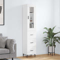 Hochschrank in Weiss