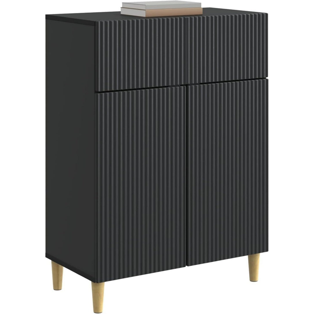 Schubladen praegen das Sideboard mit den Massen 66 x 34.5 x 90 cm