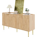 Sideboard mit sanft schliessenden Fronten und einem Metallgestell